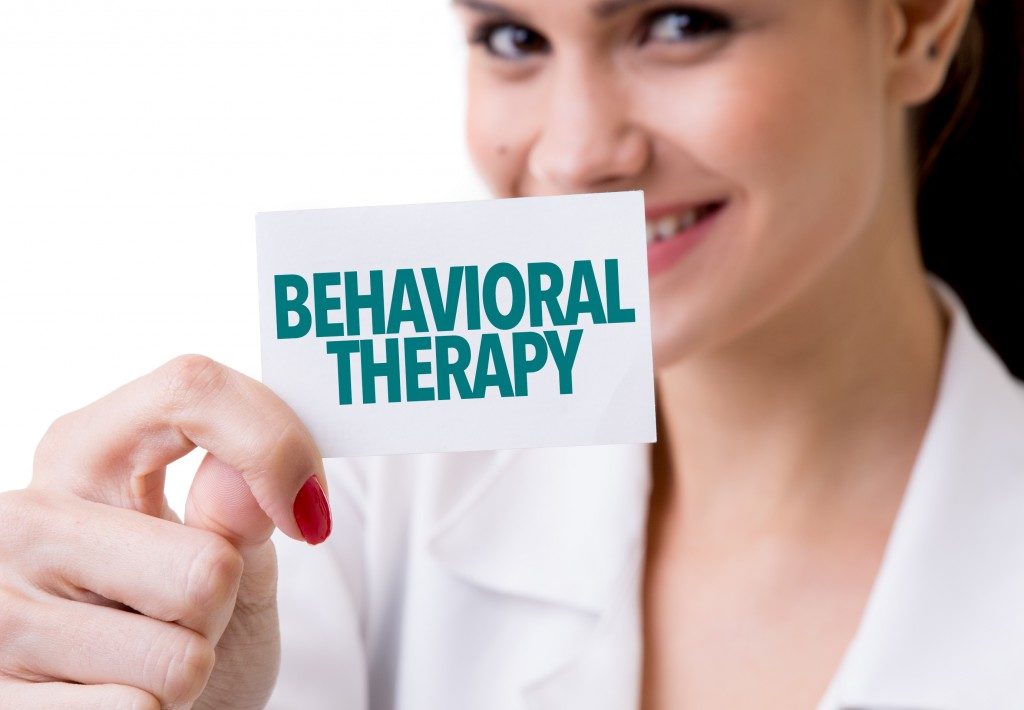 Behavioral therapy concept